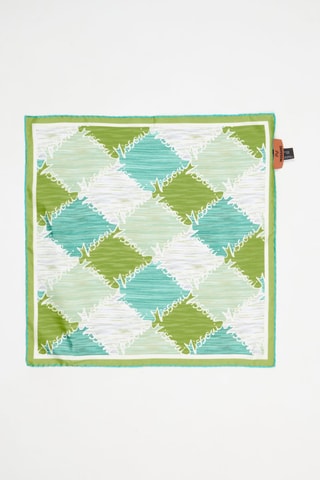 Carré en soie - Vert