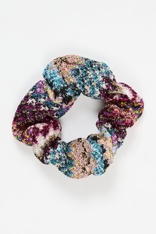 Chouchou - Turquoise et rose