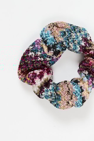 Chouchou - Turquoise et rose