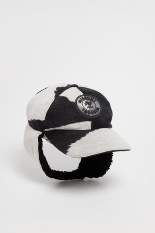 Casquette aviateur en laine - Noir