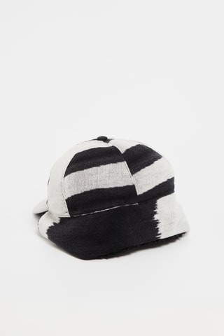 Casquette aviateur en laine - Noir