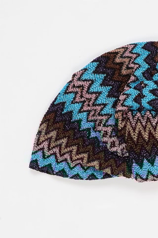 Turban - Ciel et marron