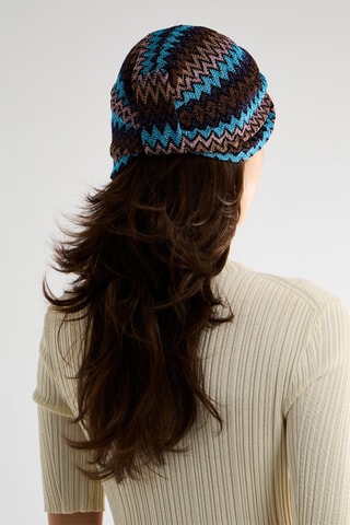 Turban - Ciel et marron