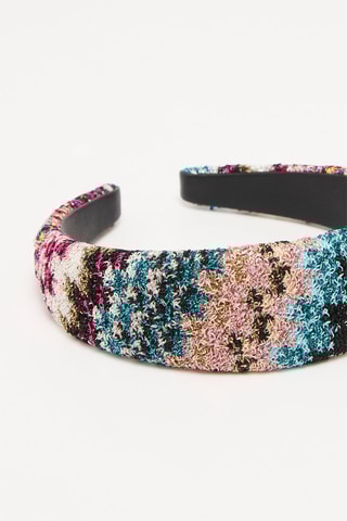 Serre-tête - Fuchsia et ciel