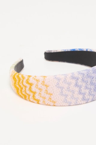 Serre-tête - Rouge et ciel