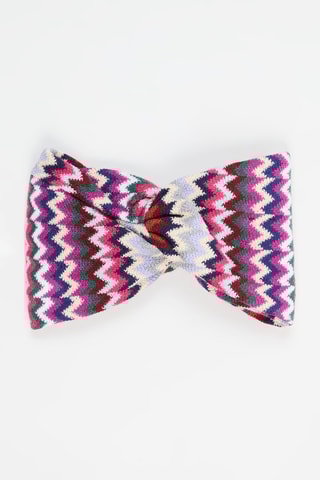 Bandeau en laine - Fuchsia