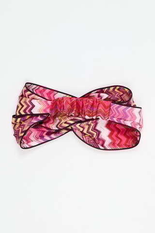 Bandeau en soie - Blanc