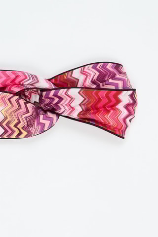 Bandeau en soie - Blanc