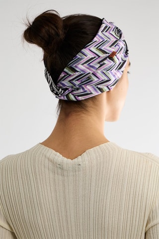 Bandeau - Noir et mauve