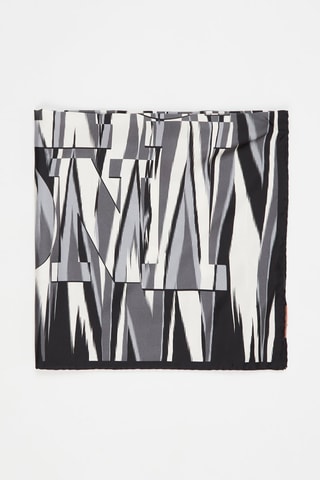 Carré en soie - Noir
