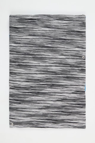 Echarpe réversible - Noir et ciel