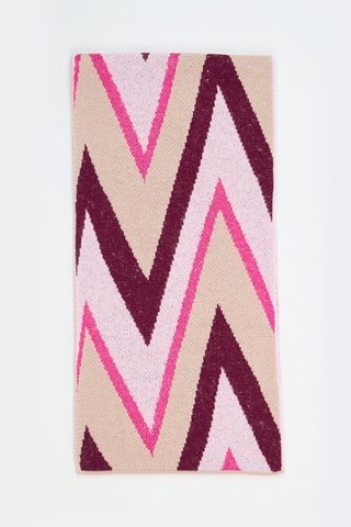 Echarpe en laine vierge et alpaga - Bordeaux