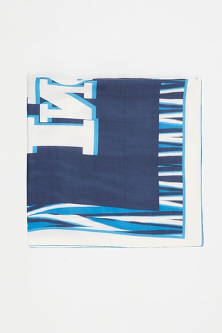 Carré en soie - Bleu marine