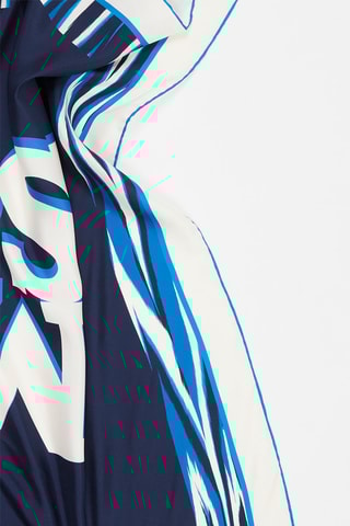 Carré en soie - Bleu marine