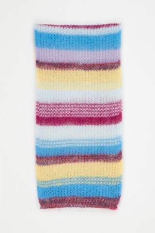 Echarpe en laine et mohair - Jaune