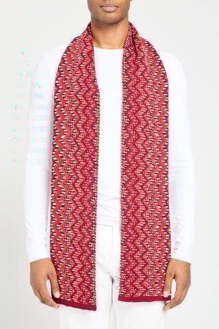 Echarpe en laine - Rouge