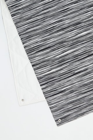 Echarpe réversible - Noir et blanc