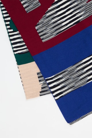 Echarpe en laine - Bordeaux