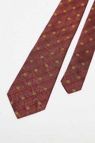 Cravate en soie - Rouge