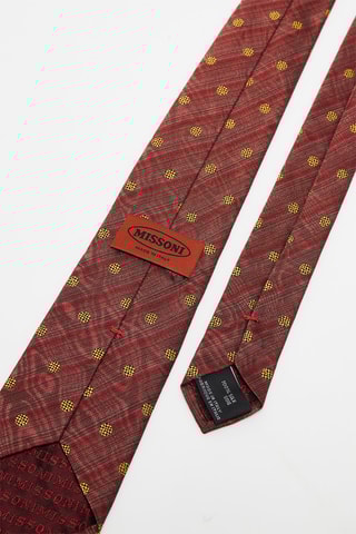 Cravate en soie - Rouge