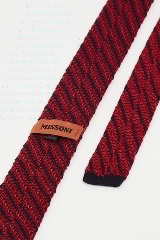 Cravate en soie Bleu marine