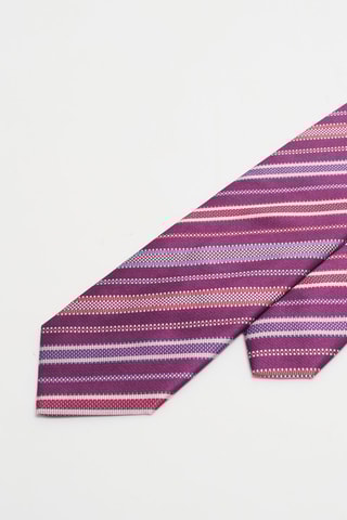 Cravate en soie Violet