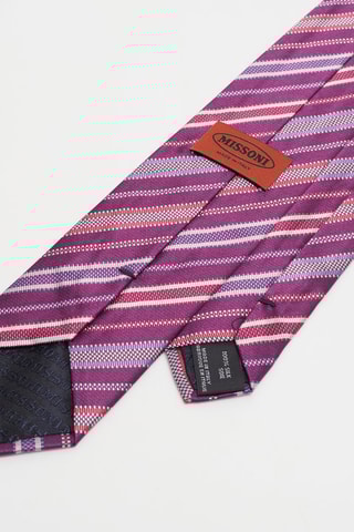 Cravate en soie Violet