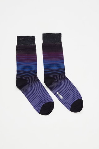 Chaussettes Noir et violet