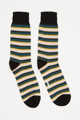 Chaussettes Noir et vert foncé