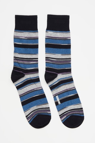 Chaussettes Noir et bleu marine
