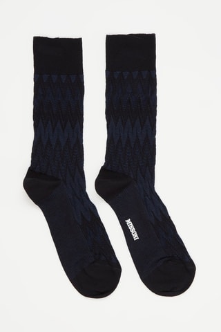 Chaussettes Noir et bleu marine