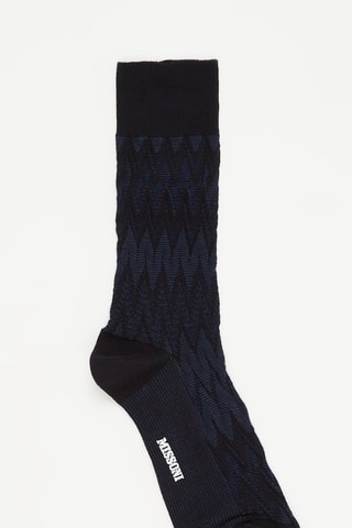 Chaussettes Noir et bleu marine