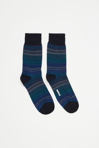 Chaussettes Noir et bleu marine