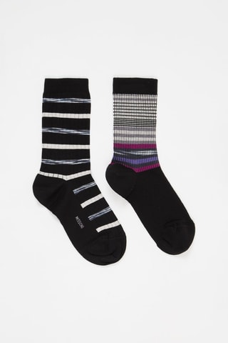 2 paires de chaussettes - Noir