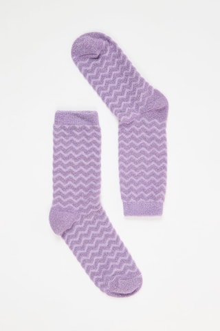 Chaussettes - Mauve