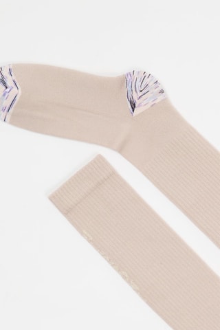 Chaussettes hautes - Beige