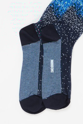 Chaussettes hautes - Bleu