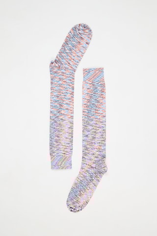 Chaussettes - Ciel et orange