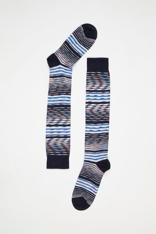 Chaussettes - Bleu marine et ciel