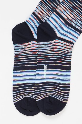 Chaussettes - Bleu marine et ciel