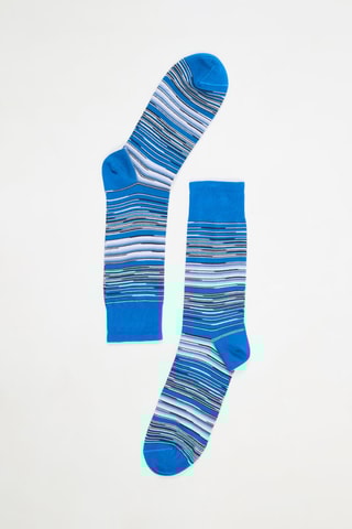 Chaussettes - Ciel et blanc