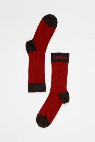 Chaussettes - Rouge