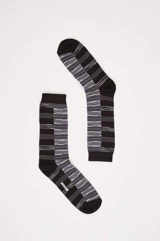 Chaussettes Noir et gris