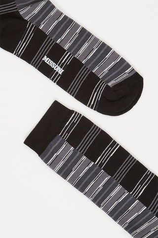 Chaussettes Noir et gris