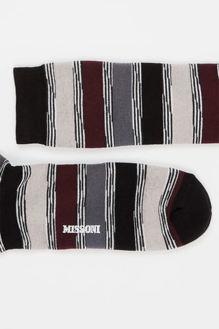 Chaussettes Noir et beige