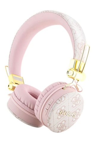 Casque Guess stéréo - 4G - Bluetooth - Rose