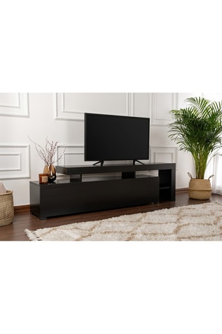 Meuble TV Beliz 2 portes - 192 x 53 x 37 cm