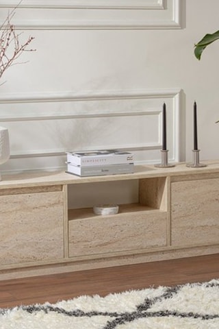 Meuble TV 3 abattants Vanguard - 160 x 42 x 29,5 cm