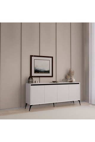 Console 4 portes - 180 x 80 x 37,3 cm