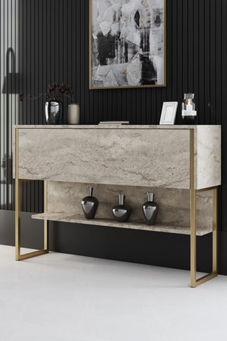 Console 1 tiroir - 120 x 80 x 30 cm